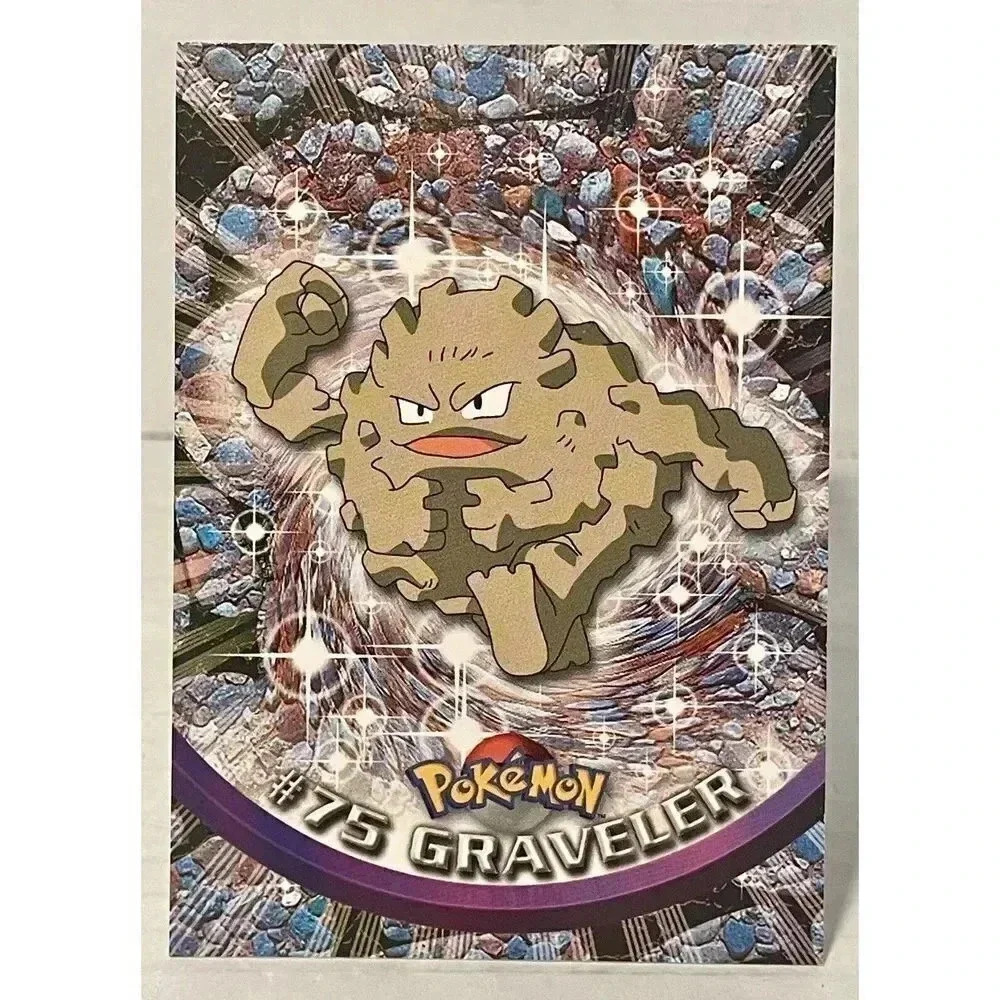 Graveler #75 Topps Blue Label TV Animation Edition Non Holo Pokémon 1999 LP